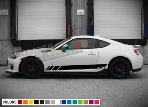 Sticker side stripes for Subaru BRZ 2011 - Present