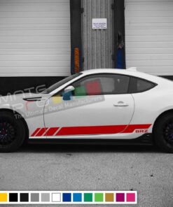 Sticker side stripes for Subaru BRZ 2011 - Present