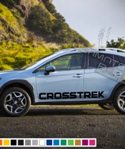 Decal side letters for Subaru Crosstreck 2011 - Present