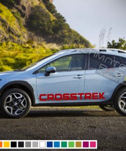 Decal side letters for Subaru Crosstreck 2011 - Present