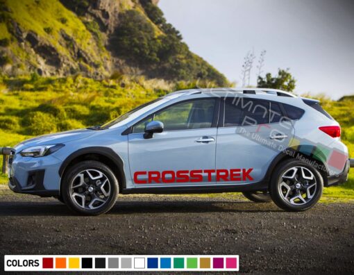 Decal side letters for Subaru Crosstreck 2011 - Present