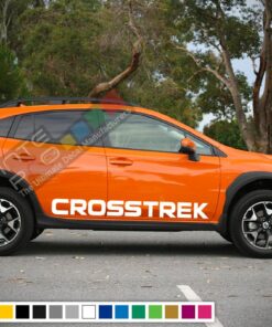 Decal side letters for Subaru Crosstreck 2011 - Present