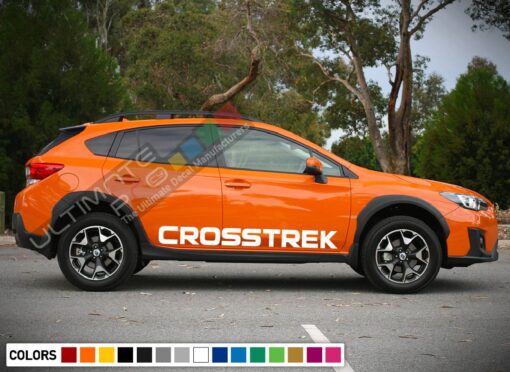 Decal side letters for Subaru Crosstreck 2011 - Present