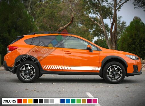 Decal vinyl for Subaru Crosstreck 2011 - Present