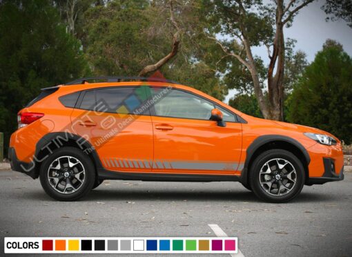 Decal vinyl for Subaru Crosstreck 2011 - Present