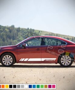 Stickers side logo stripes for Subaru Legacy 2011 - Present