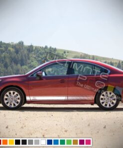 Decals side door stripes for Subaru Legacy 2011 - Present