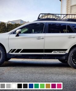 Decal Side Stripes for Subaru Outback 2012 - Present