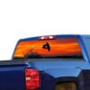 Surfing Perforated for Chevrolet Silverado decal 2015 - Present