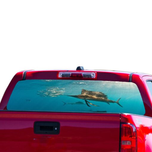 Fishing 1 Perforated for Chevrolet Colorado decal 2015 - Present