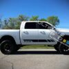 Side Door Stripes Decal Sticker Graphic Dodge Ram 2009-2016