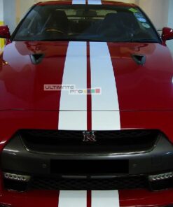Set of Racing FULL Stripes Decal Sticker Graphic Nissan GT-R R35 Nismo