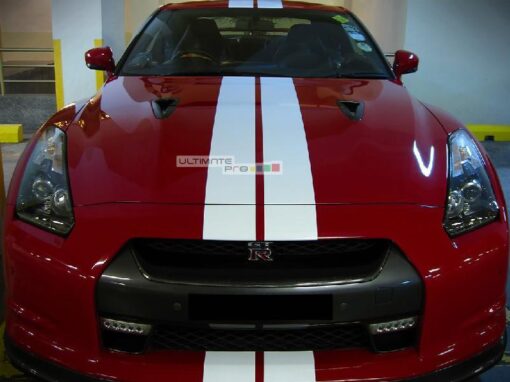 Set of Racing FULL Stripes Decal Sticker Graphic Nissan GT-R R35 Nismo