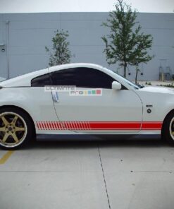 Set of Racing Side Stripes Decal Sticker Graphic Nissan 350 Z Fairlady Z Coupe Roadster Versions