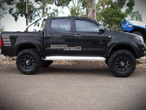 Set of Rear Hockey Stripes Decal Sticker GraphicToyota Hilux 2004-2017