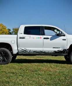 Set of Side Mud Splash Decal Sticker Graphic Toyota Tundra 2007-2017