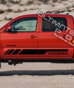 Set of Sport Side Door Stripes Decal Sticker Vinyl Toyota Tacoma