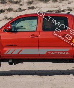 Set of Sport Side Door Stripes Decal Sticker Vinyl Toyota Tacoma