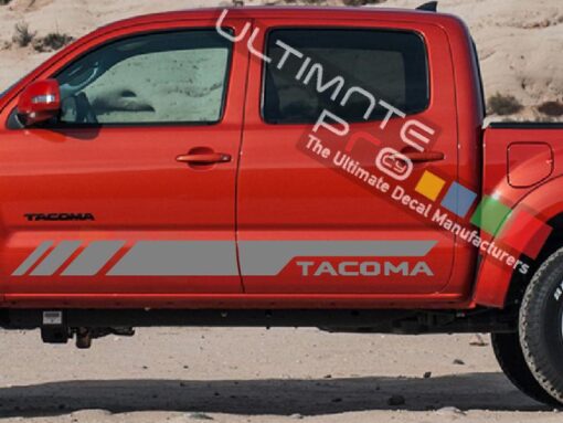 Set of Sport Side Door Stripes Decal Sticker Vinyl Toyota Tacoma