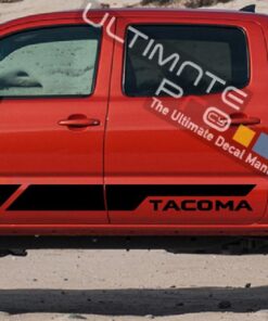 Set of Sport Side Door Stripes Decal Sticker Vinyl Toyota Tacoma