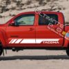 Set of Sport Side Door Stripes Decal Sticker Vinyl Toyota Tacoma