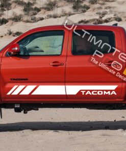 Set of Sport Side Door Stripes Decal Sticker Vinyl Toyota Tacoma