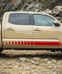 Set of Sport Side Door Bed Stripes Decal Sticker Vinyl Toyota Tacoma