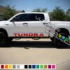 Side Decal Sticker Graphic Compatible with Toyota Tundra 2007-2017