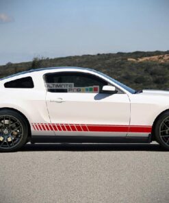 Side Rocker Stripe Kit Sticker Decal Graphic Ford Mustang 2005-2014