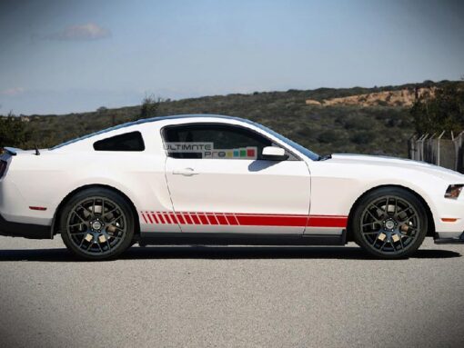 Side Rocker Stripe Kit Sticker Decal Graphic Ford Mustang 2005-2014