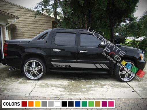 Sport Stripes Vinyl Decal Sticker Graphic Chevrolet Avalanche