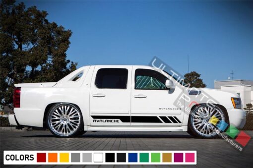 Sport Stripes Vinyl Decal Sticker Graphic Chevrolet Avalanche