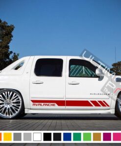 Sport Stripes Vinyl Decal Sticker Graphic Chevrolet Avalanche