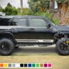 Sport Sticker Vinyl Side Stripe Kit Compatible with Toyota 4Runner