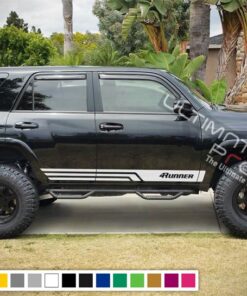 Sport Sticker Vinyl Side Stripe Kit Compatible with Toyota 4Runner