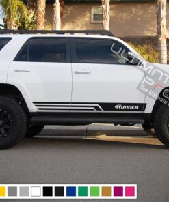 Sport Sticker Vinyl Side Stripe Kit Compatible with Toyota 4Runner