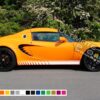 Sticker Vinyl side Door Stripes Decals For Lotus Elise S