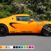 Sticker Vinyl side Door Stripes Decals For Lotus Elise S Racing