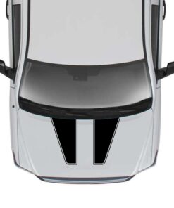 Hood Dual Lines Out Sticker Graphic Compatible with Toyota Tundra 2007-Present