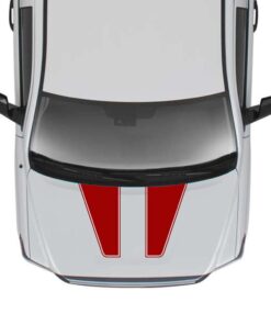 Hood Dual Lines Out Sticker Graphic Compatible with Toyota Tundra 2007-Present