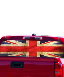 UK Flag Perforated for Chevrolet Colorado decal 2015 - Present