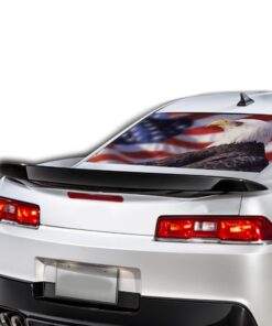 Eagle US Flag Perforated for Chevrolet Camaro Vinyl 2015 - Present