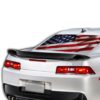 Copy of USA Flag 2 Perforated for Chevrolet Camaro Vinyl 2015 - Present