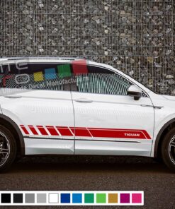 Decals for Volkswagen Tiguan 2010 - Present