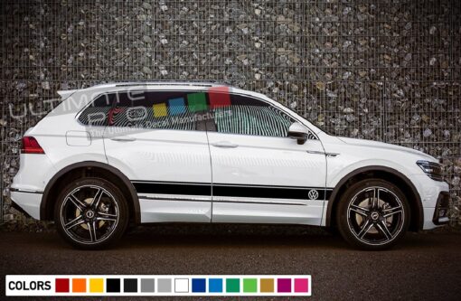 Decals stickers for Volkswagen Tiguan 2010 - Present