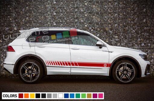 Decals vinyl for Volkswagen Tiguan 2010 - Present