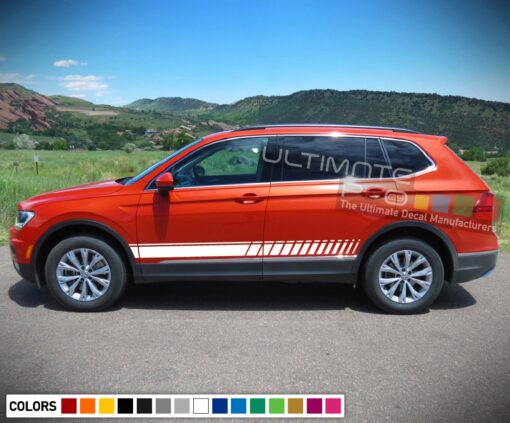 Stickers for Volkswagen Tiguan 2010 - Present