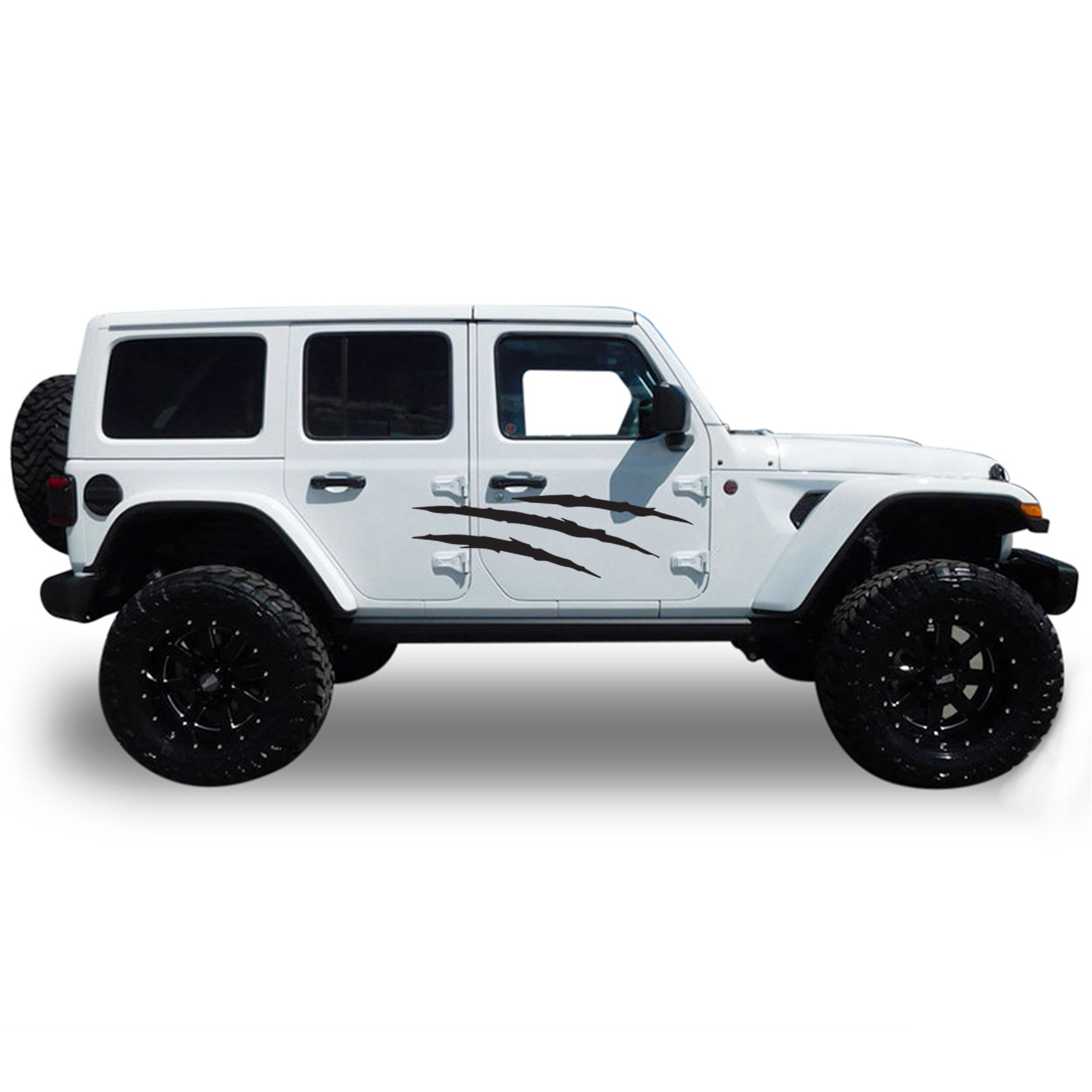 jl wrangler decals sticker side door stripes 2018 - Present