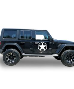 Decal stars Compatible with Jeep Wrangler 2019-Present