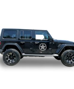 Decal star Compatible with Jeep Wrangler 2019-Present